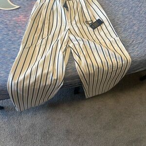 Polo by Ralph Lauren White and Black Striped Pantsuit
